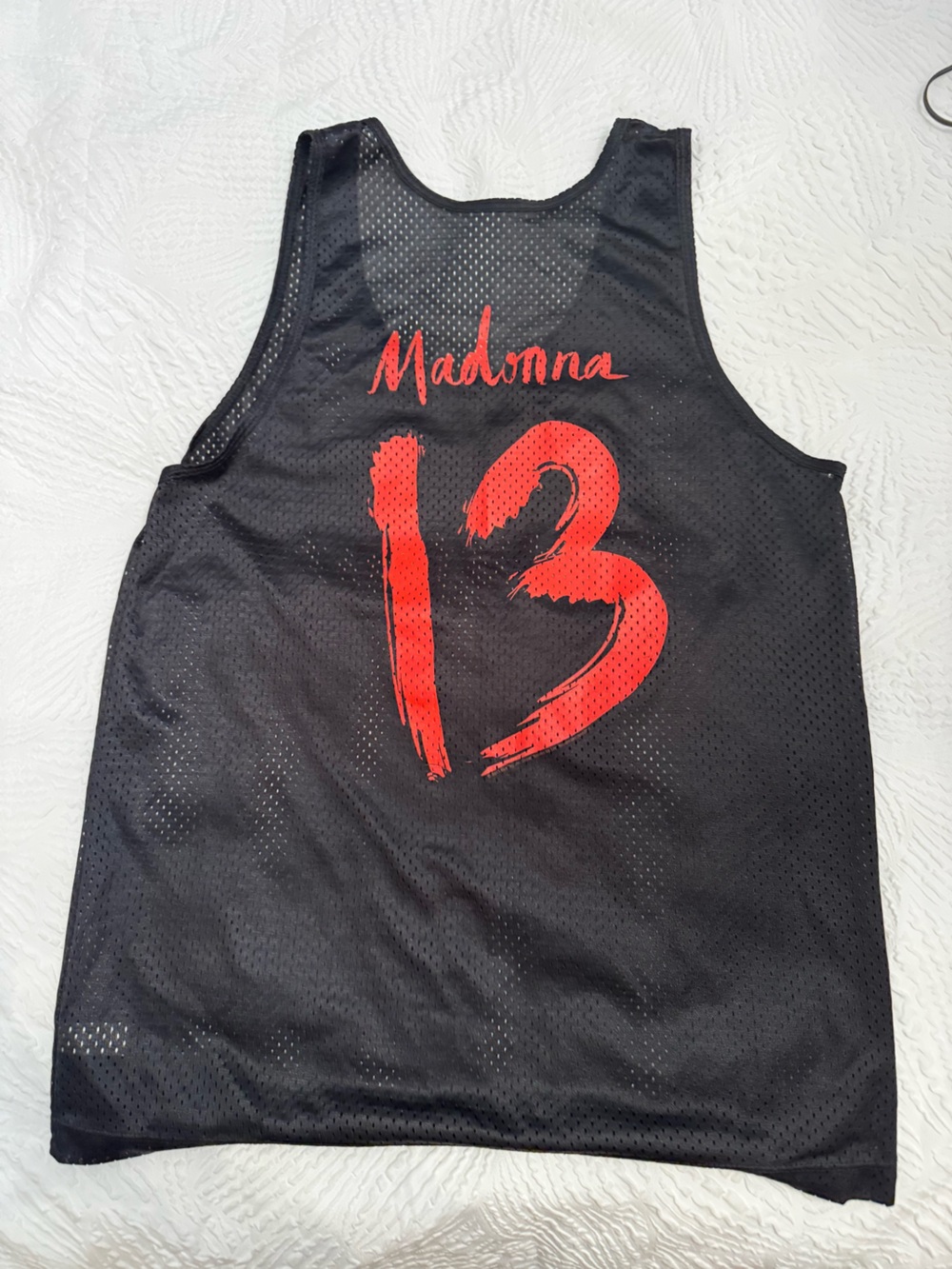 MADONNA REBEL HEART TOUR TANK TOP MESH SHIRT 2015 Small